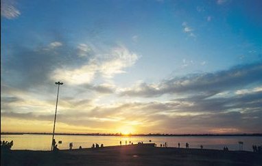 Pr do Sol no Guaiba